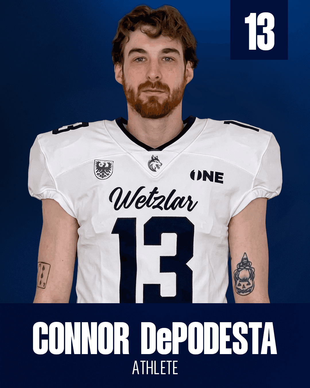 Spieler mit Trikotnummer 13, Position WR