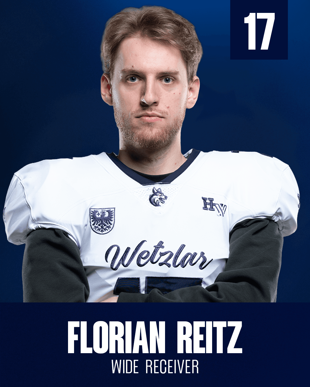 Spieler mit Trikotnummer 17, Position WR