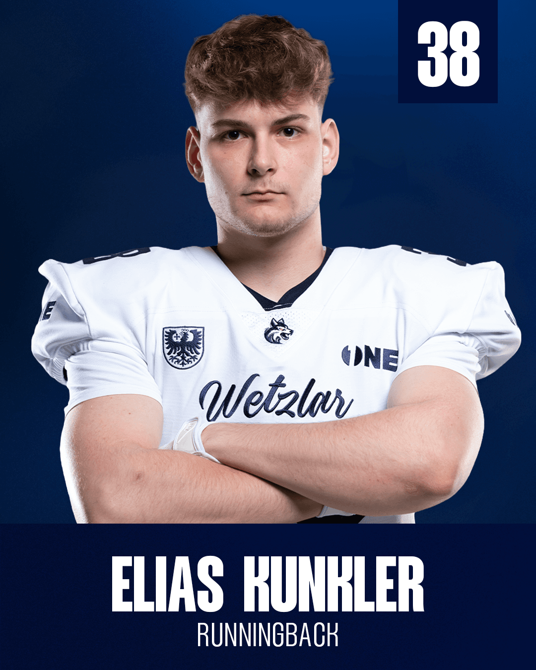 Spieler mit Trikotnummer 38, Position RB
