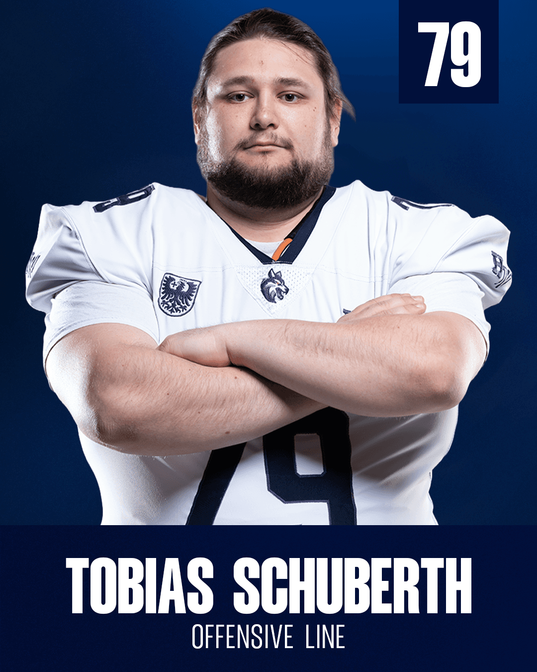 Spieler mit Trikotnummer 79, Position OL