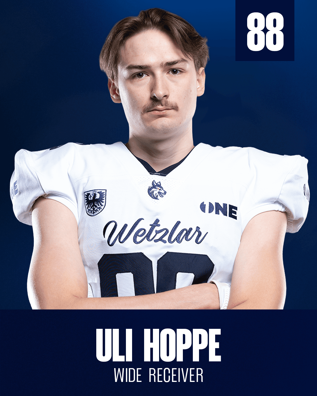 Spieler mit Trikotnummer 88, Position WR