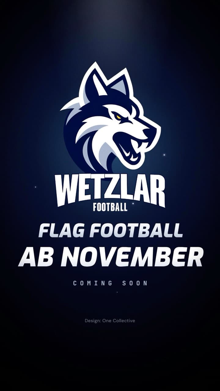Wölfe Flag-Football is coming🔥